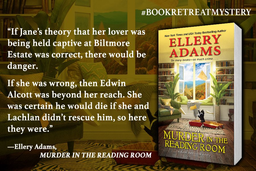 KensingtonBooks's tweet photo. See why #TheAvidReader recommends picking up MURDER IN THE READING ROOM by @ElleryAdams today: https://t.co/1SdpQnU5nH https://t.co/9olD39YQO8