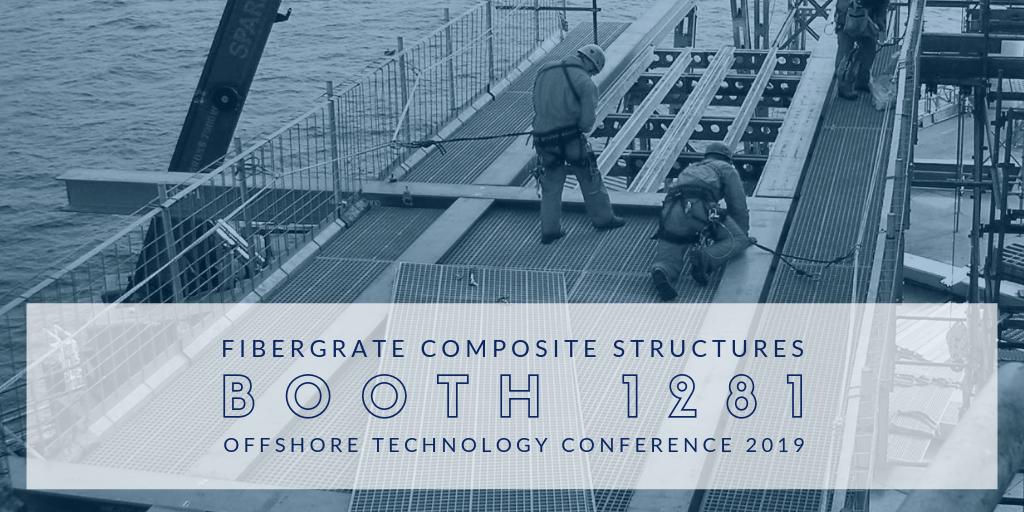 FibergrateCDN's tweet photo. Are you going to be at the #OTC50 this year? Make sure to stop by booth 1281 to see how Fibergrate is #BuildingTheWorldToLast! https://t.co/fhqGrTdTGL