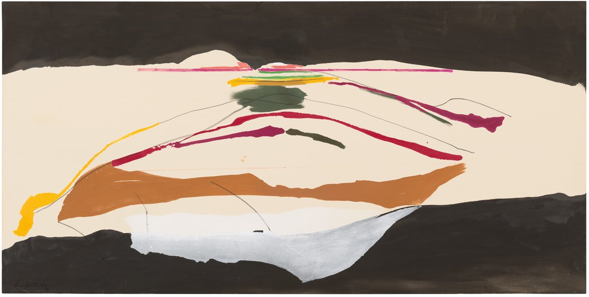 Gagosian's tweet photo. #CountdownToVenice: “Pittura/Panorama” opens on May 7, at the @PalazzoGrimani, in Venice, and features fourteen paintings covering a forty-year span of #HelenFrankenthaler’s career: https://t.co/qoXSEwsFLd https://t.co/AGRG764vhT