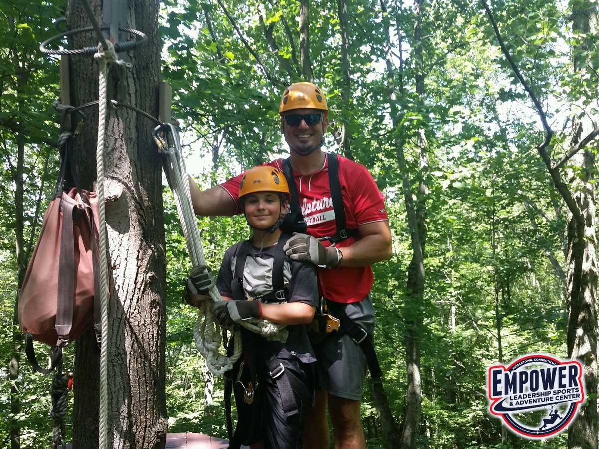 LeadWithEmpower's tweet photo. We're halfway through the work/school week; almost time to celebrate the weekend! Disconnect from the screens and reconnect with an empowering tree top adventure this weekend!!! #EmpowerCT #EmpowerZipLines #ZipOnCT #ziplines #familyadventure #optoutside https://t.co/RGJzwwLLZR https://t.co/8s6NfbBpDG