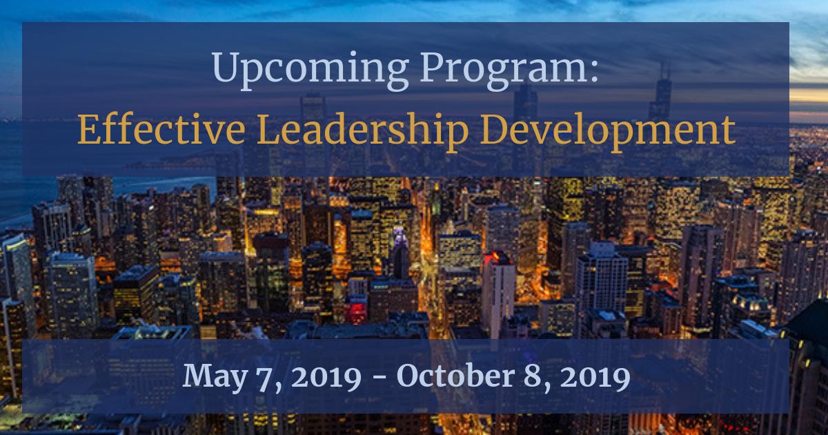 If you're looking for leadership tips and ways to improve your organization, enroll in our Effective Leadership Development program. Our 12 week program will be  working on your leadership goals and skills. Enroll today! buff.ly/2CZoeUG