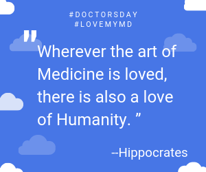 orbcare's tweet photo. Commemorating #doctorsday with a #QOTD from the father of modern medicine.

#WisdomWednesday  #LoveMyMD #lovehumans https://t.co/HvjpgWQIx0