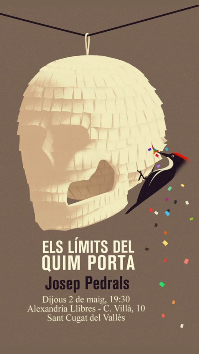LaBreuEdicions's tweet photo. demà, a les 19.30h, a @AlexandriaLlib recital de @joseppedrals ELS LÍMITS DEL QUIM PORTA
#pedrals #alabatre https://t.co/K5c5dkXOWT
