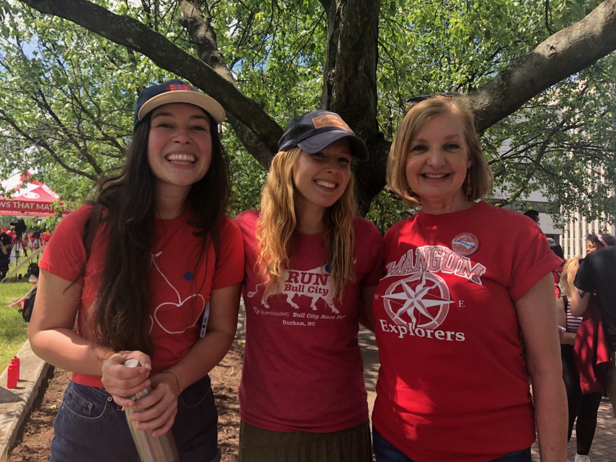 We march for respect #RedForEd #Red4EdNC <a href="/MangumExplorers/">Mangum Elementary</a>