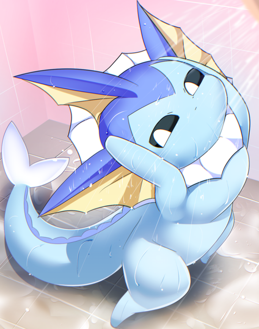 シャワーズちゃんだーーーー 