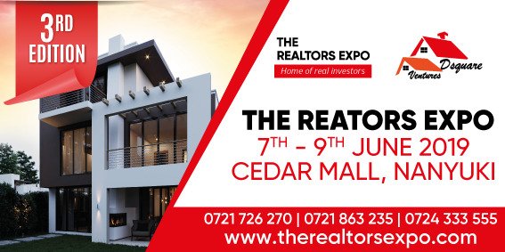 patrickmurii's tweet photo. Make a date in Nanyuki at cedar mall from 7th to 9th and tell a friend to tell a friend @sirjaysuits @LaikipiaCountyG @mtuken1
 #RealtorsExpo2019
#3rdEdition https://t.co/3oh91l2uTH