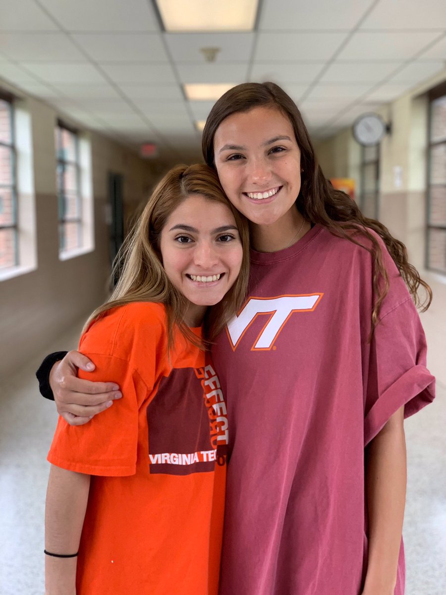 Congrats to Tessa Biver and Lucia Ingles on Virginia Tech!!!! #LoveInLeadership #FCDecisionDay #ReachFurther #whatsYOURplan #DecisionDay