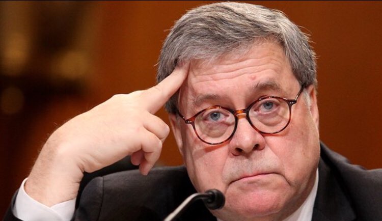 rememberdis's tweet photo. AG Barr looks like Steve Bannon with glasses https://t.co/NMCwKFQd1z
