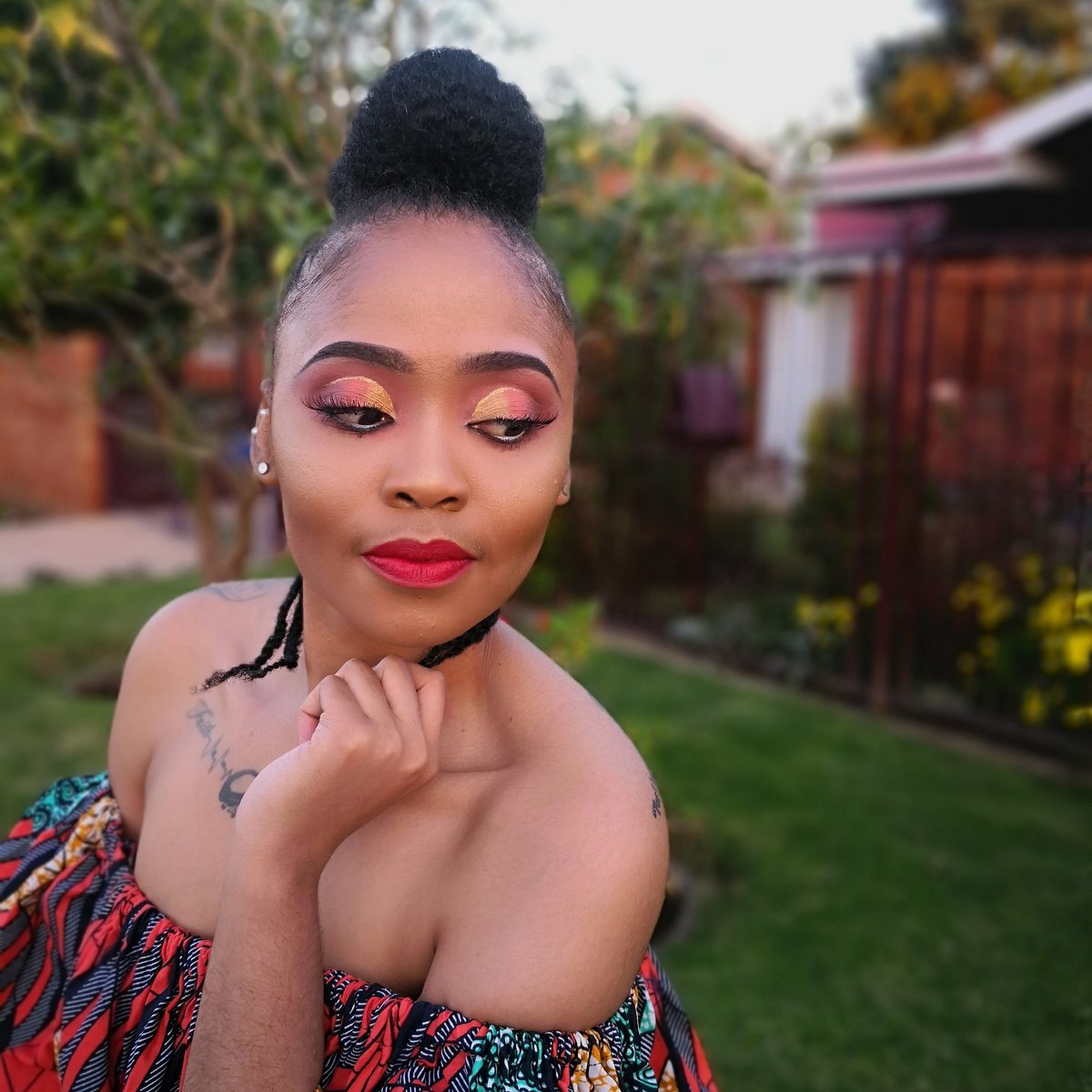indalonubianN's tweet photo. Today we had fun with @MimoMokgosi it's amazing what your hair can do 😍😍😍 https://t.co/YaGl9F3Uc2