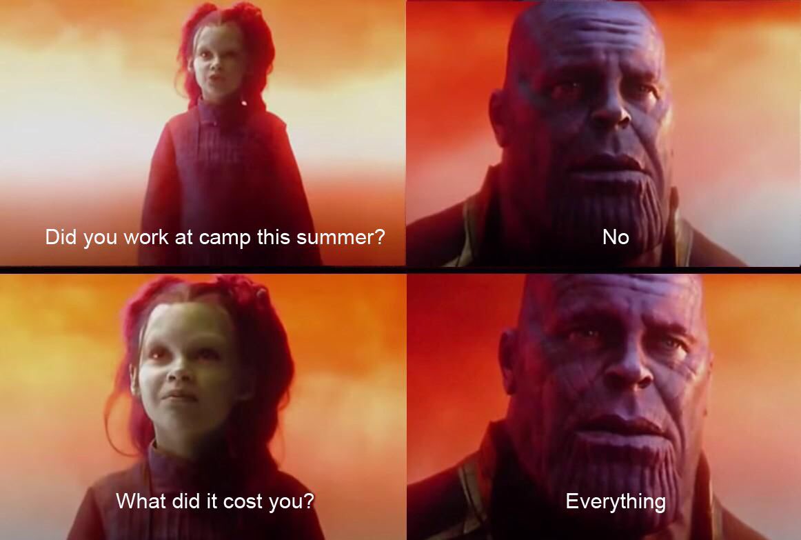 We’re not trying to spoil what happens in your future, but...