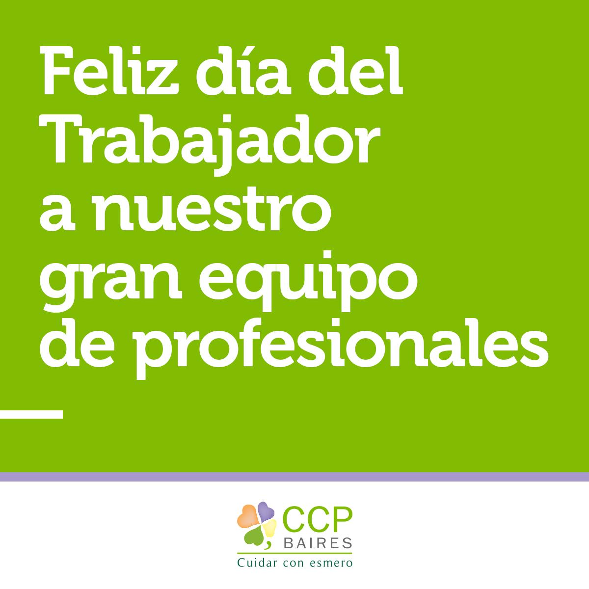 CCPBaires's tweet photo. Agradecemos a toda la familia #CCPBaires por su esfuerzo, compromiso y dedicación. ¡Feliz Día del Trabajador! https://t.co/zZ9gbHZe8H
