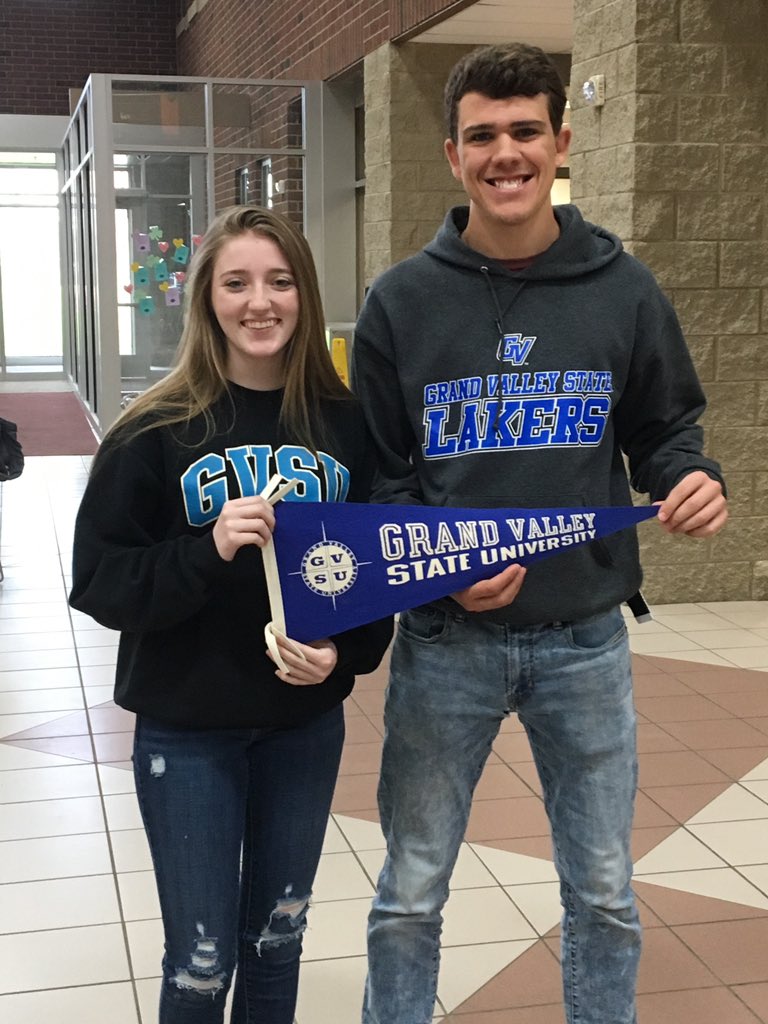 KolczMhs's tweet photo. Go lakers! You guys will do great things at Grand Valley! @GVSU https://t.co/PlLjG0pWlg