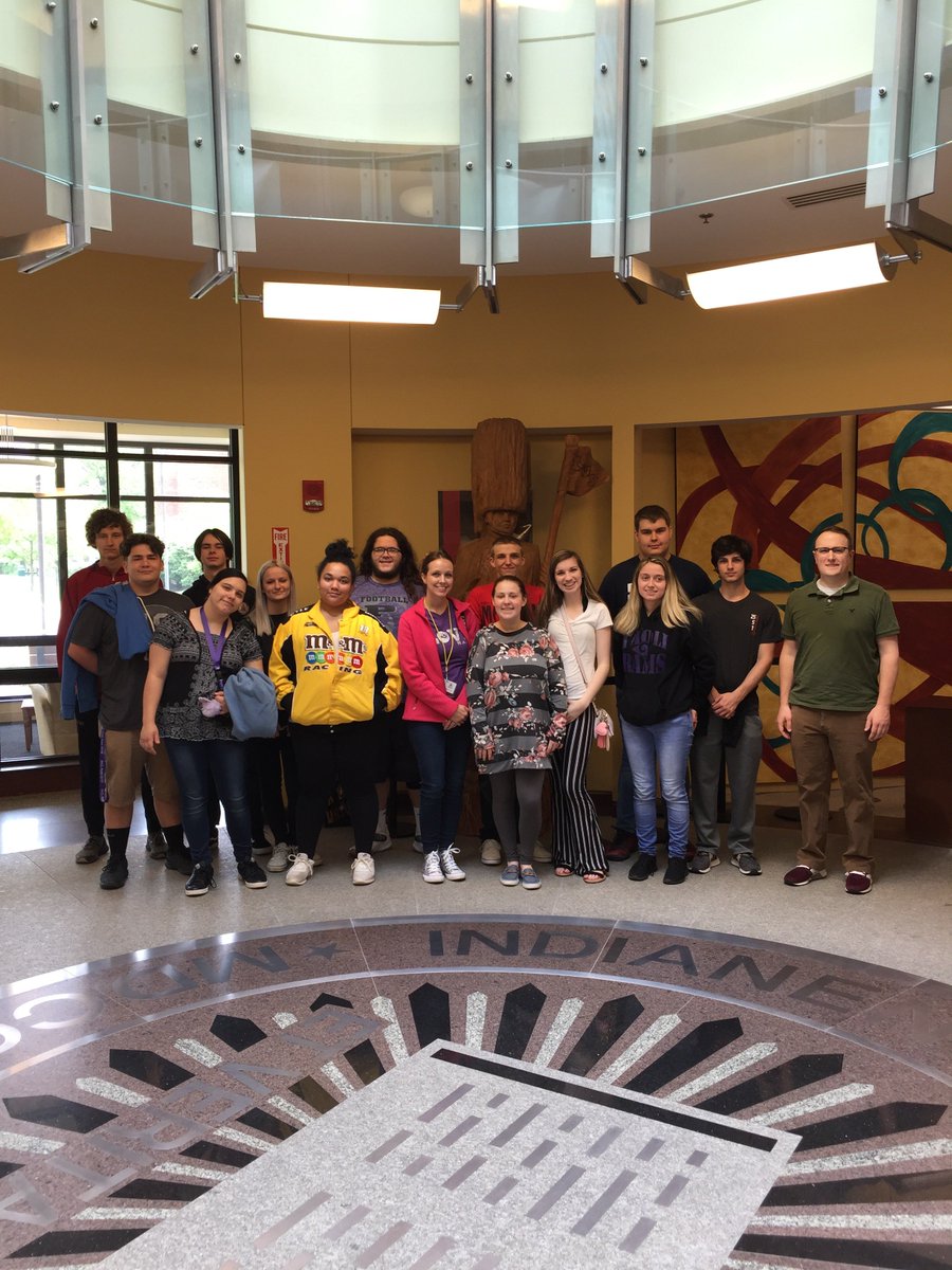 jagindiana's tweet photo. Part of the #JAGAdvantage is looking past graduation before it happens, including with college tours. The #JAGFamily at Paoli visited @IUSoutheast, the only school in the nation nicknamed the Grenadiers, to see what their futures may hold there! #JAGIndiana @JAGnational https://t.co/GKG8rOtq1W