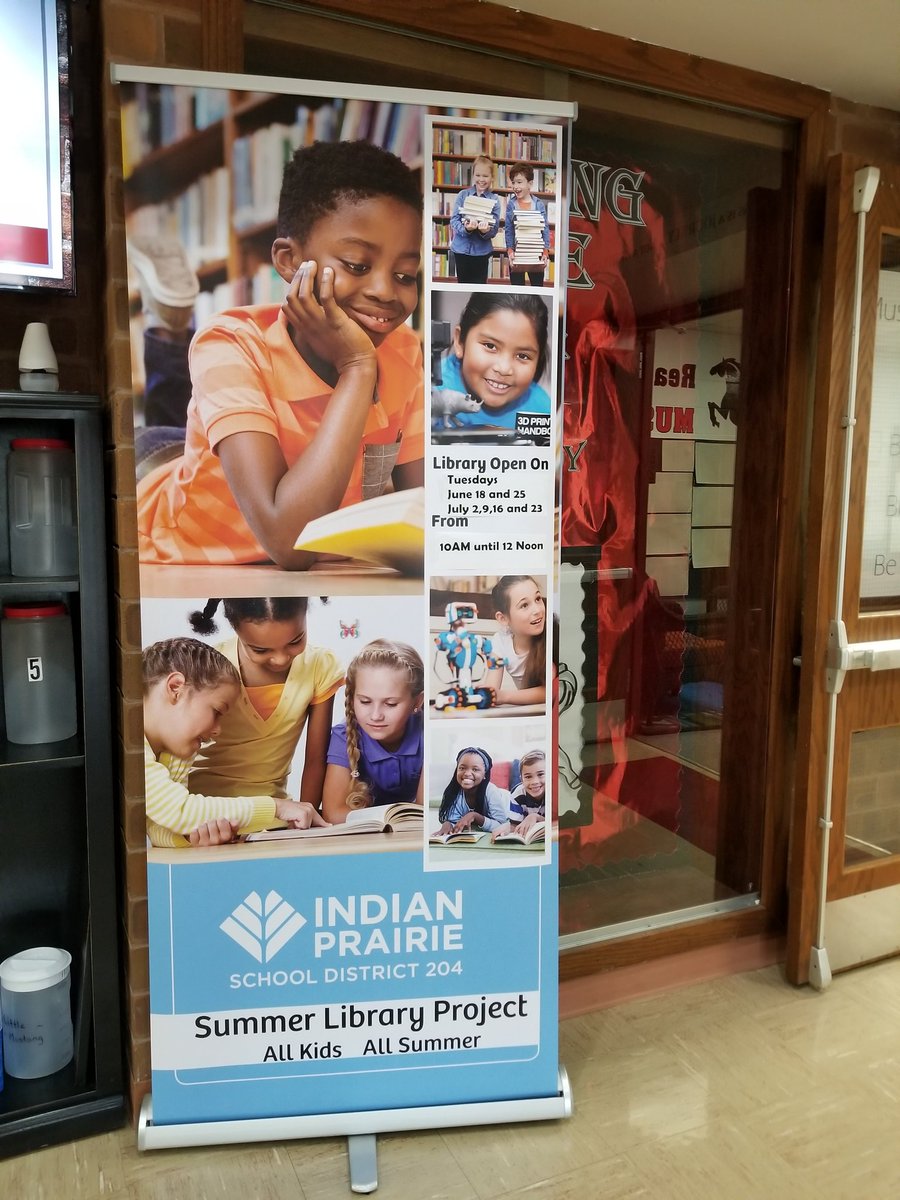 InnovatorRhea's tweet photo. Our students are so.lucky to have access to a fully funded, district supported summer reading program! Drop by McCarty and check out the summer fun. @LMCMcCarty @ipsd204 #greatestpotential #allarewelcome #nosummerslide https://t.co/jAsoNT0LiE