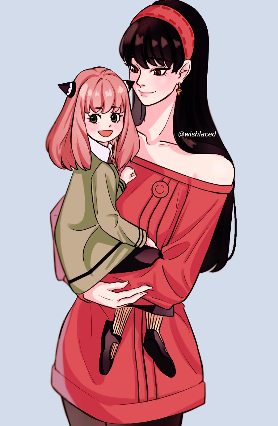 lei 🖤🥀 on Twitter: "spy x family //anya and her new "parents" 🥰 #