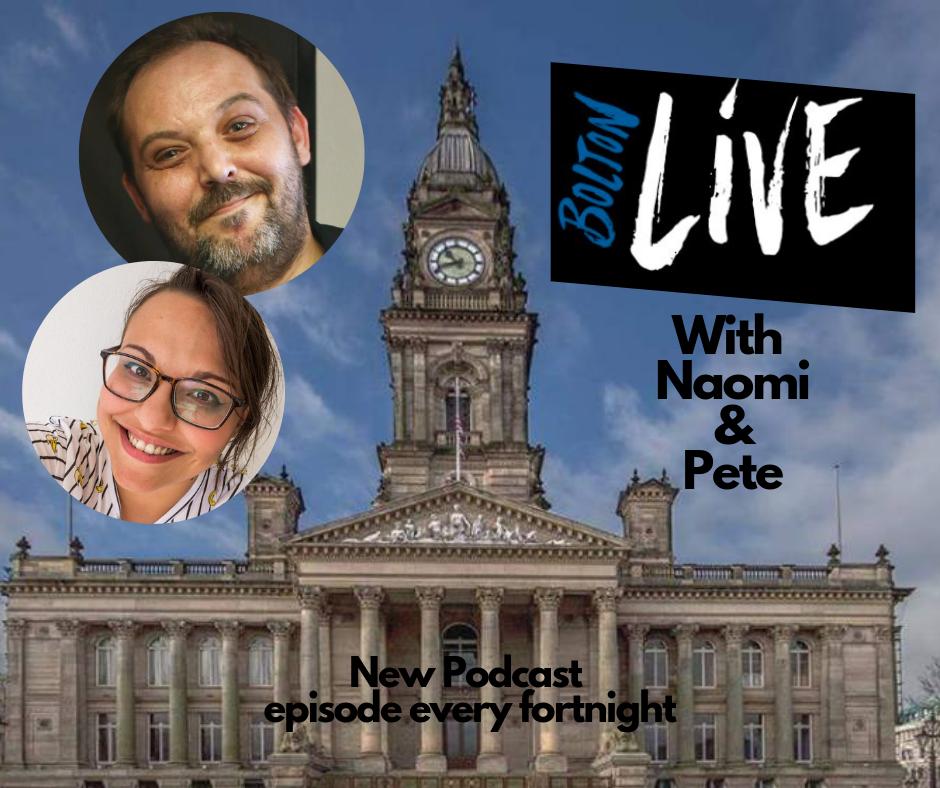 boltonlive's tweet photo. #ComingSoon #Bolton Live with Naomi &amp; Pete...
Available on all good #podcasting networks
#BoltonLive https://t.co/etmazuckpI