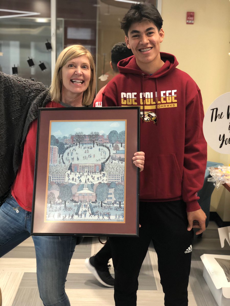 Look who is going <a href="/CoeCollege/">Coe College</a> . I’m one happy alumni.  #DecisionDay2019 #leydenpride