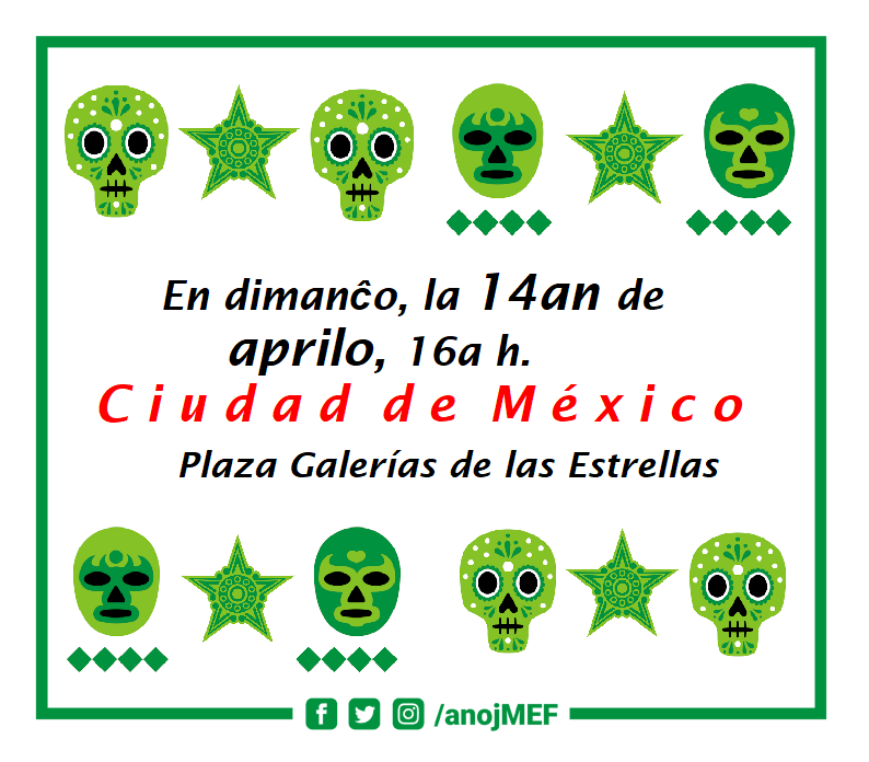Federación Mexicana de Esperanto Ac. tweet media
