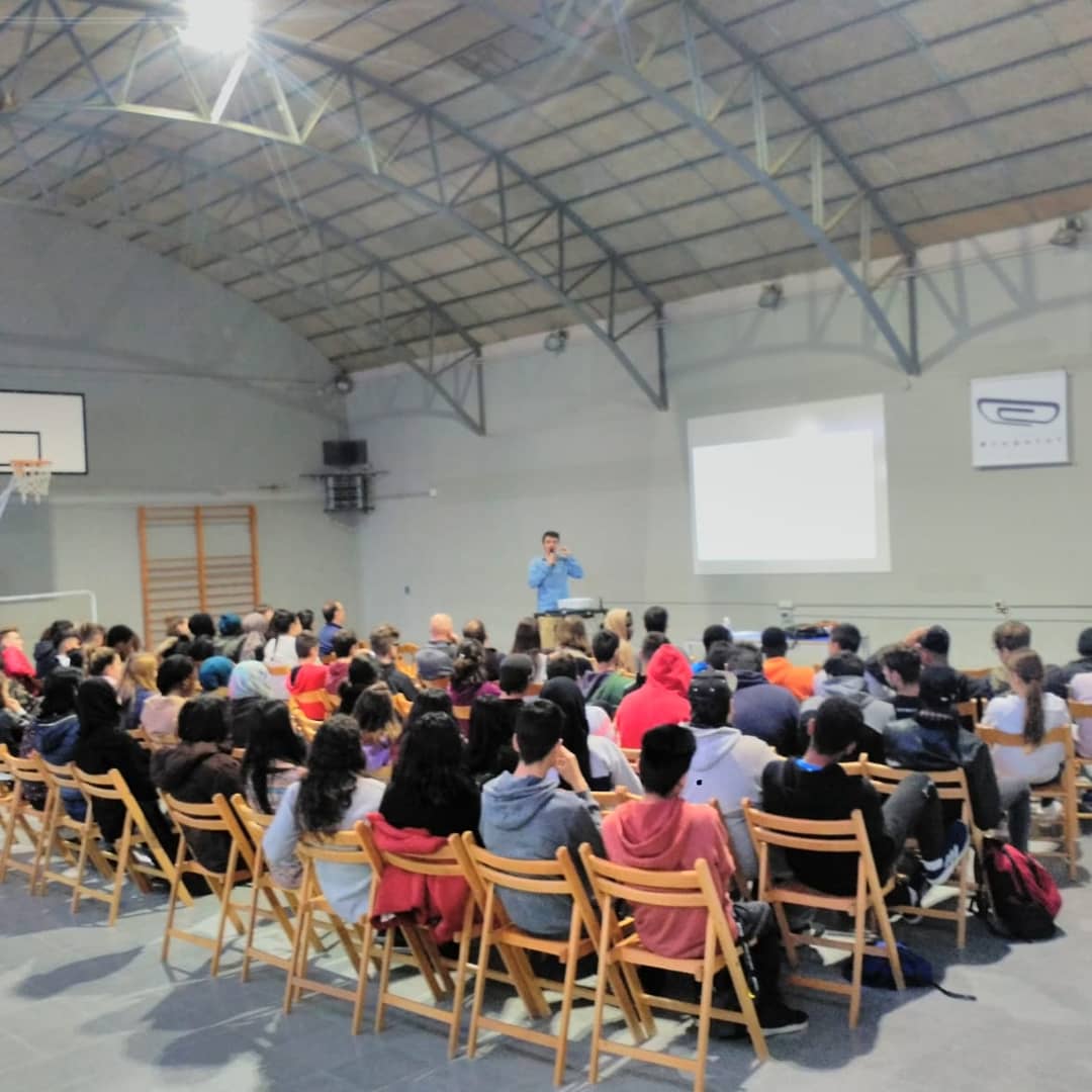insbrugulat's tweet photo. L’alumnat de cicles formatius inicia la #setmanadel’FP amb una xerrada sobre #cybercrime amb @StvnKemp de la @univgirona Thank you for this great presentation! It was very interesting! #ciclesformatiusinsbrugulat #evitemelcybercrime #cfgmbrugulat #cfgsbrugulat #setmanafpbrugulat https://t.co/PbaMjfcoSm