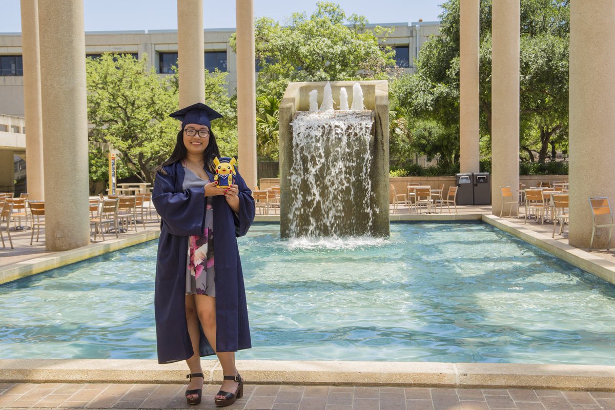 aznproblemscos's tweet photo. I'm graduating college soon! I couldn't have done it without my best pokemon Pikachu! โค๏ธ
#utsa2019 #utsa #utsagrad https://t.co/hlvfcnX26T