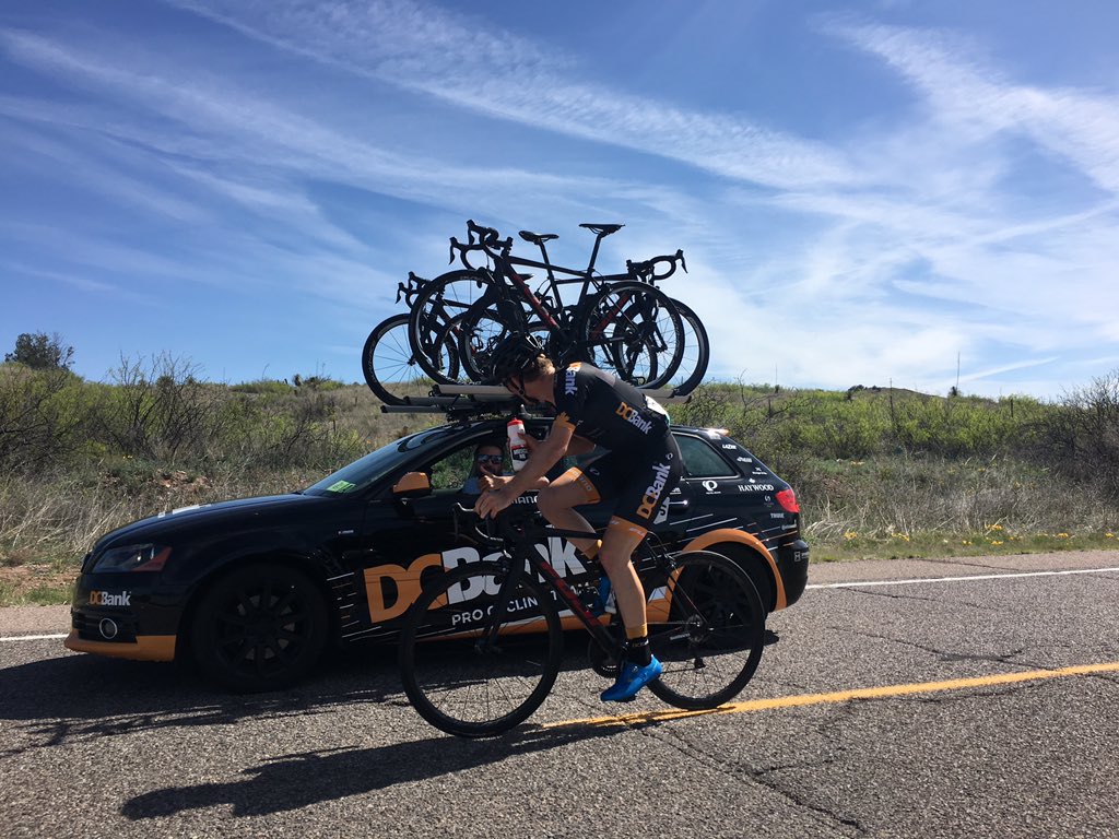 M. Travis Samuel <a href="/M1ProCycling/">DCBank Pro Cycling Team</a> is one of your leaders @ 2 min #Gila2019 #uci #prt