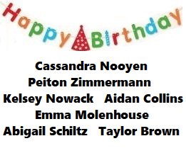 snchonors's tweet photo. Happy #BirthdayWednesday to all of the 7 Honors students celebrating their birthdays this week! Hope you're having an awesome summer! 🎁 🎈 https://t.co/YlYjmp7rj9