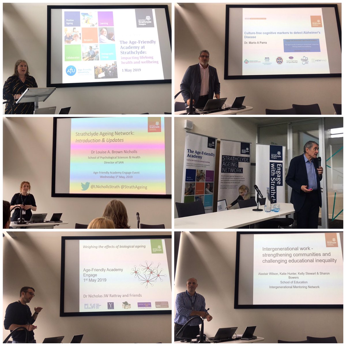 StrathAgeing's tweet photo. A small selection of pics from our @EngageStrath public engagement event today! Thank you to the many attendees and presenters who all contributed to make for a successful and enjoyable experience, and thank you for the lovely feedback we’ve received 🥰 @StrathclydeAFA https://t.co/cIJe6QNSXZ