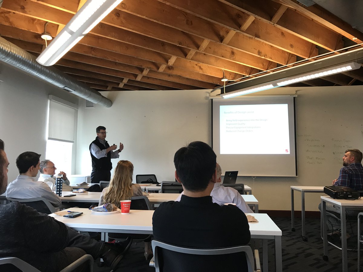 Enhance Your Design Team: Add Design Assist for Guaranteed Building Performance, Brian Wagner presenting to a group of architects today.  #edcuation