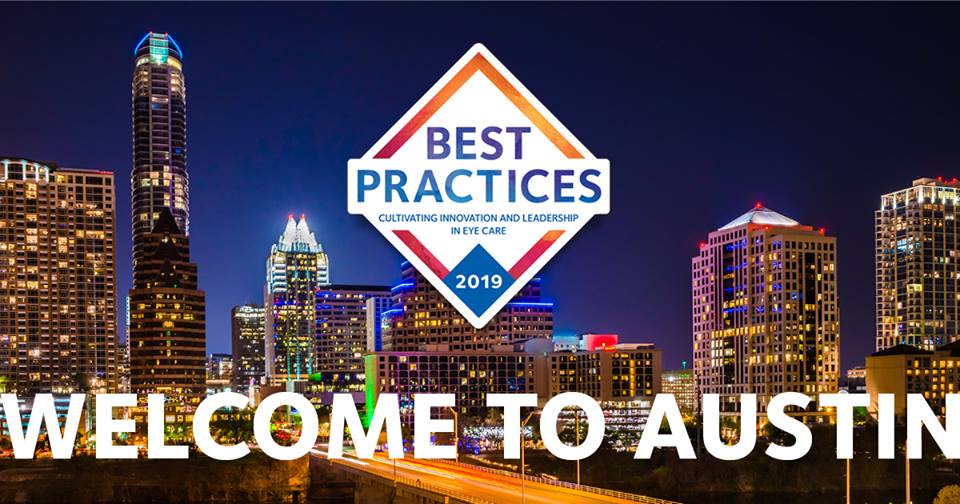 ComplexEyeCare's tweet photo. It was a great privilege to attend the Cooper Vision 2019 Best Practices Summit in Austin, TX. It was great to meet the other awardees and to be a part of the great workshops. #GreatEyeCare https://t.co/cXN6XO1xzG