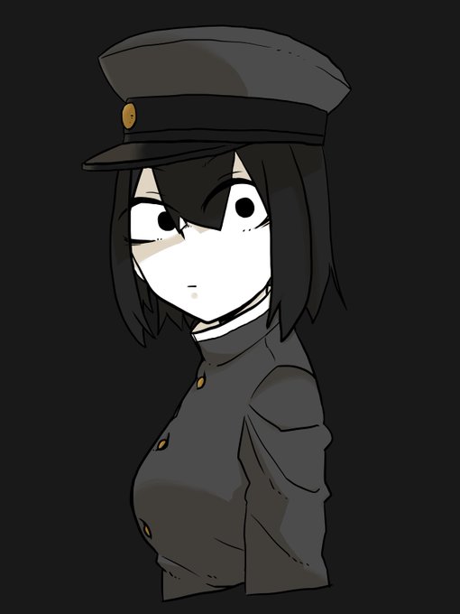 「軍帽 ショートヘア」のTwitter画像/イラスト(古い順)