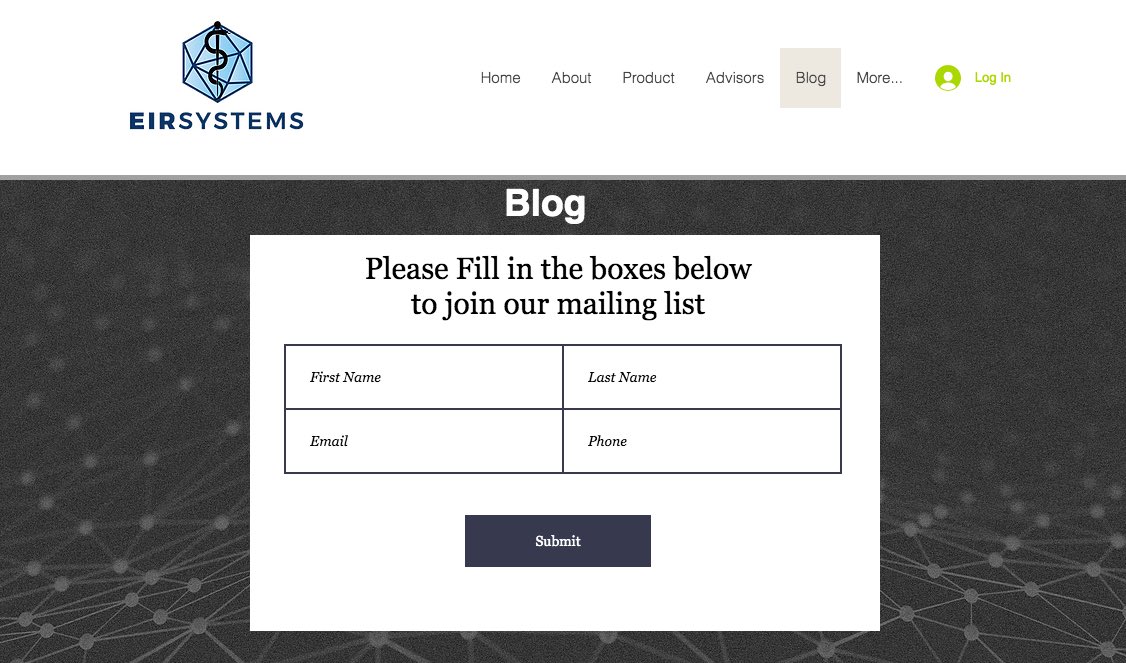EirSystems Inc. tweet media