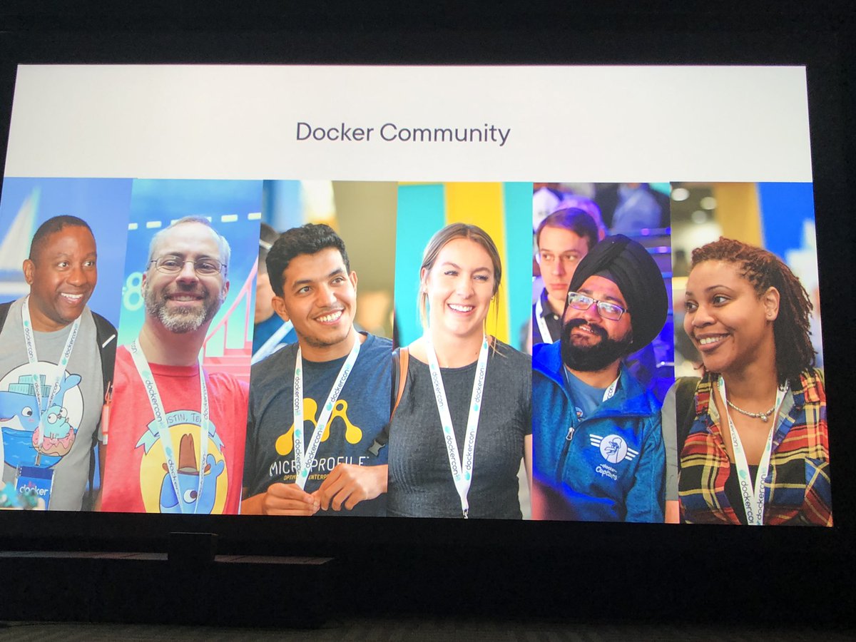 timhohman's tweet image. @sudo_bmitch on the big screen!  @boxboat  #dockercon19