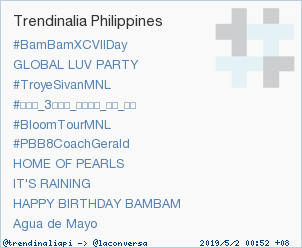 Trend Alert: 'Agua de Mayo'. More trends at trendinalia.com/twitter-trendi… #trndnl