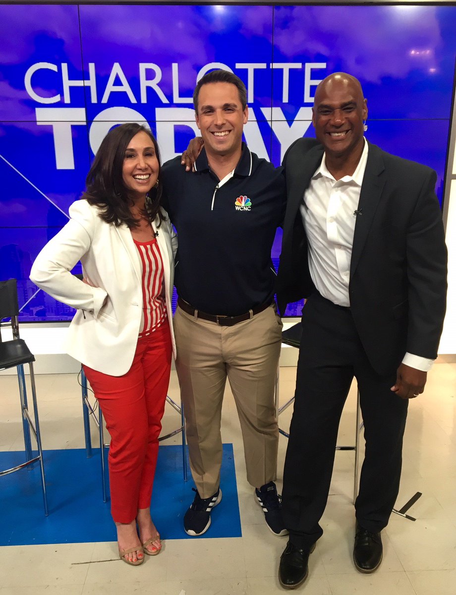 CLTTodayShow's tweet photo. NBC Charlotte's Sport Director @NickCarboniWCNC dropped by #CLTToday on his way to the Wells Fargo Championship to share what we should know about the star-studded golf tournament. Thanks, Nick! https://t.co/uYk0ksi9UA https://t.co/lblahleTmI