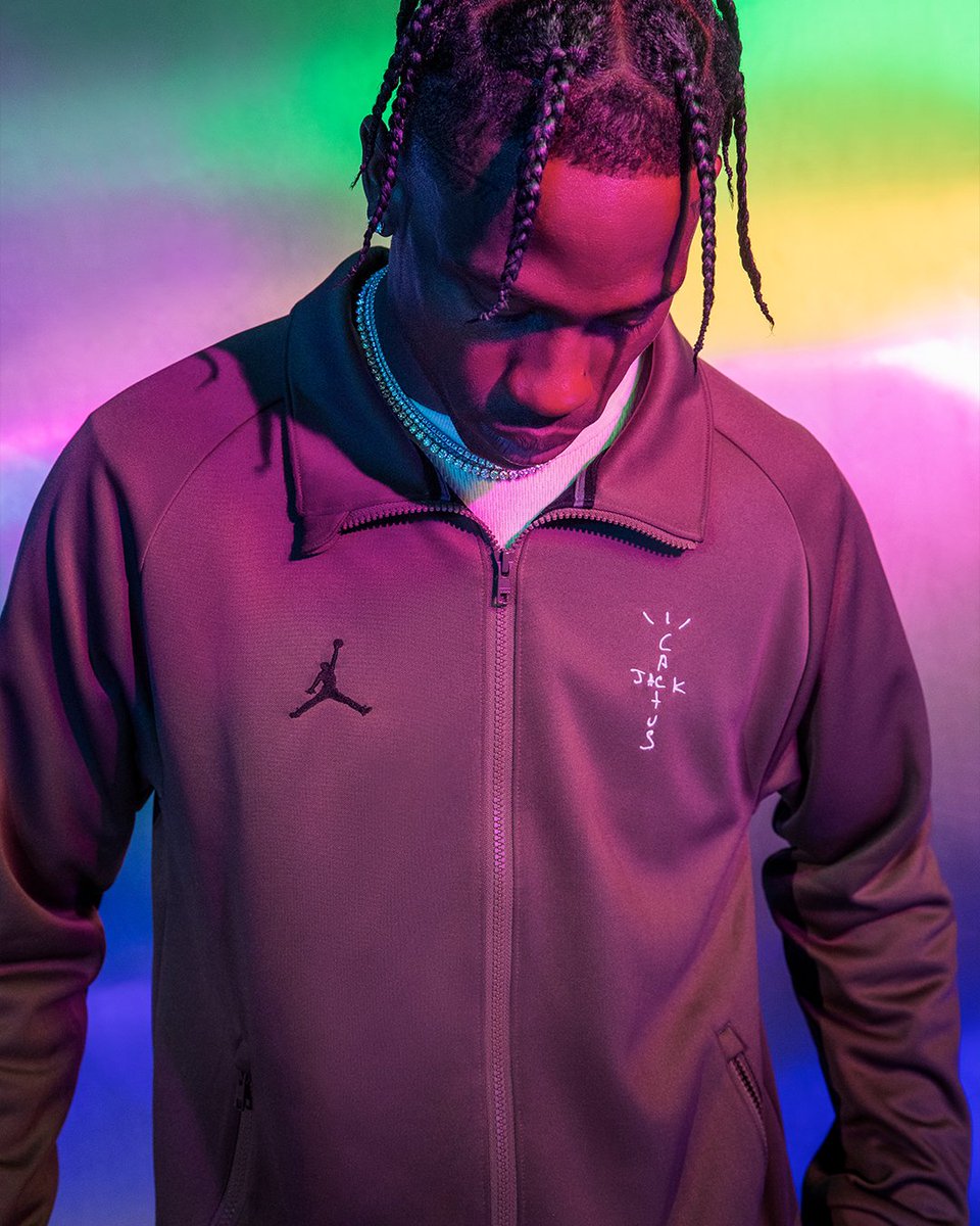 purple jordan tracksuit