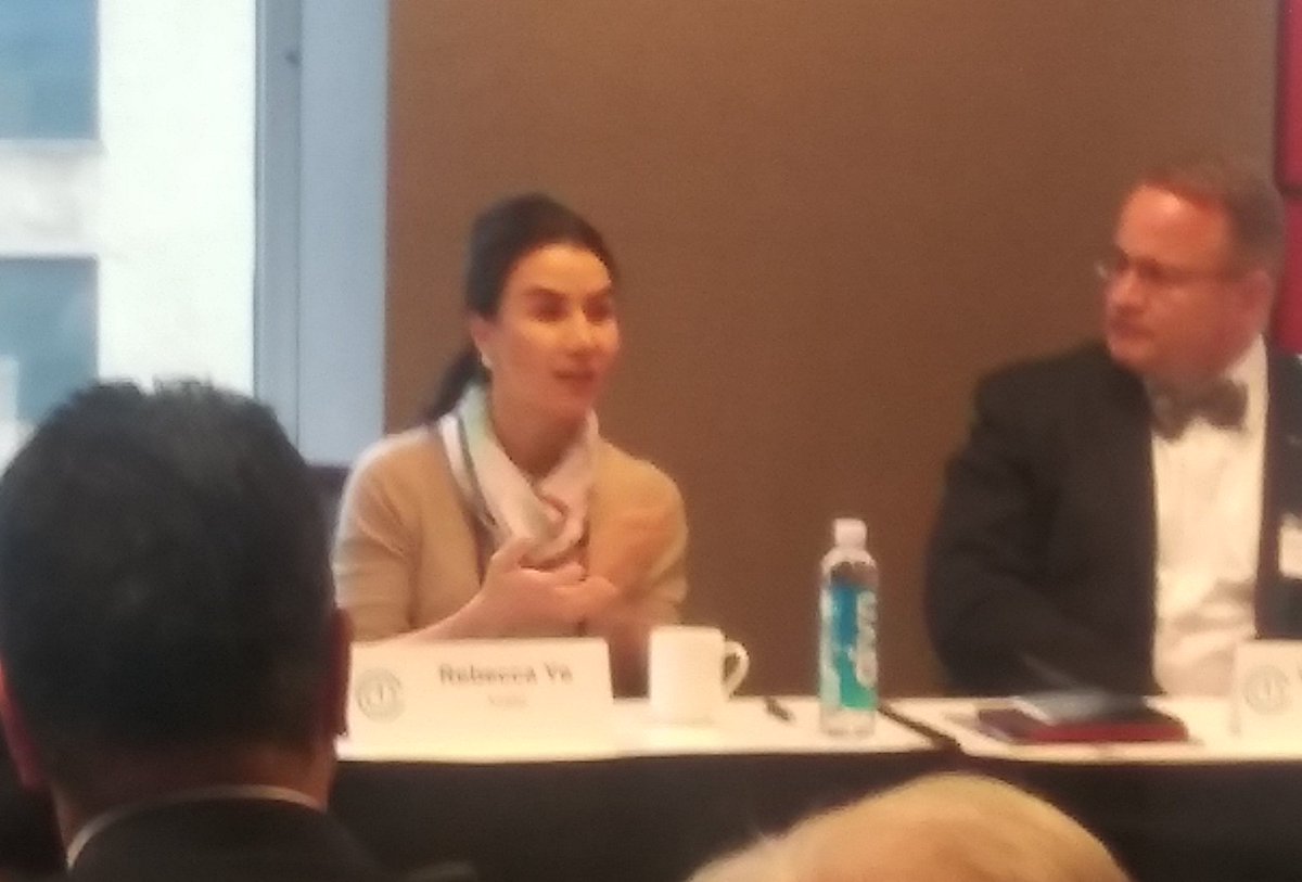 Xcalarinc's tweet photo. Xcalar's own Rebecca Ye speaking at @Landmark CIO Summit. #bigdata #dataanalytics https://t.co/uDMEztENuW