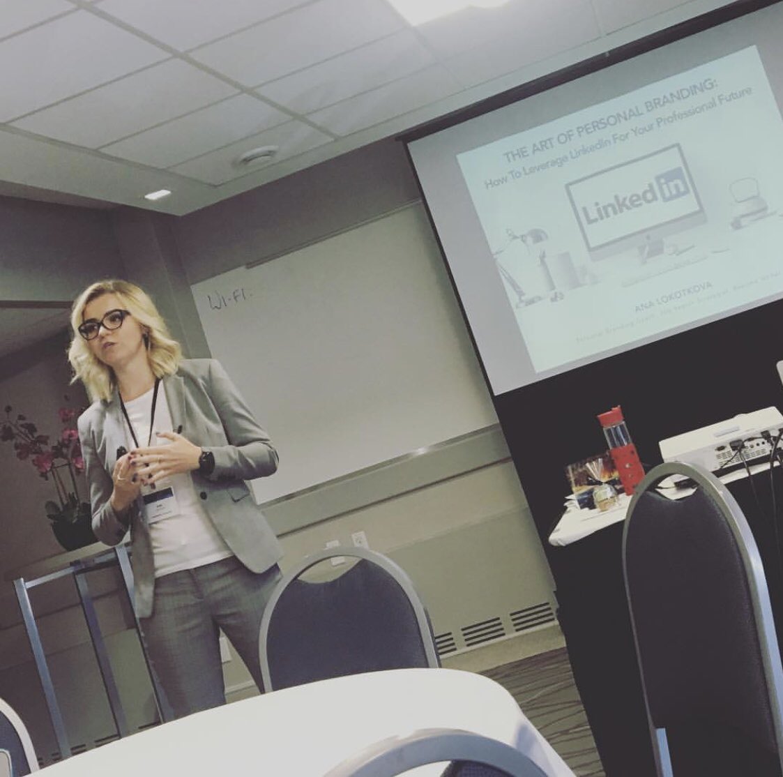 Loved sharing my #Linkedin lessons learned at the #ACDC2019. What a great way to kick off the month of May! #careerdevelopment #ittakesavillage #LinkedIntips
