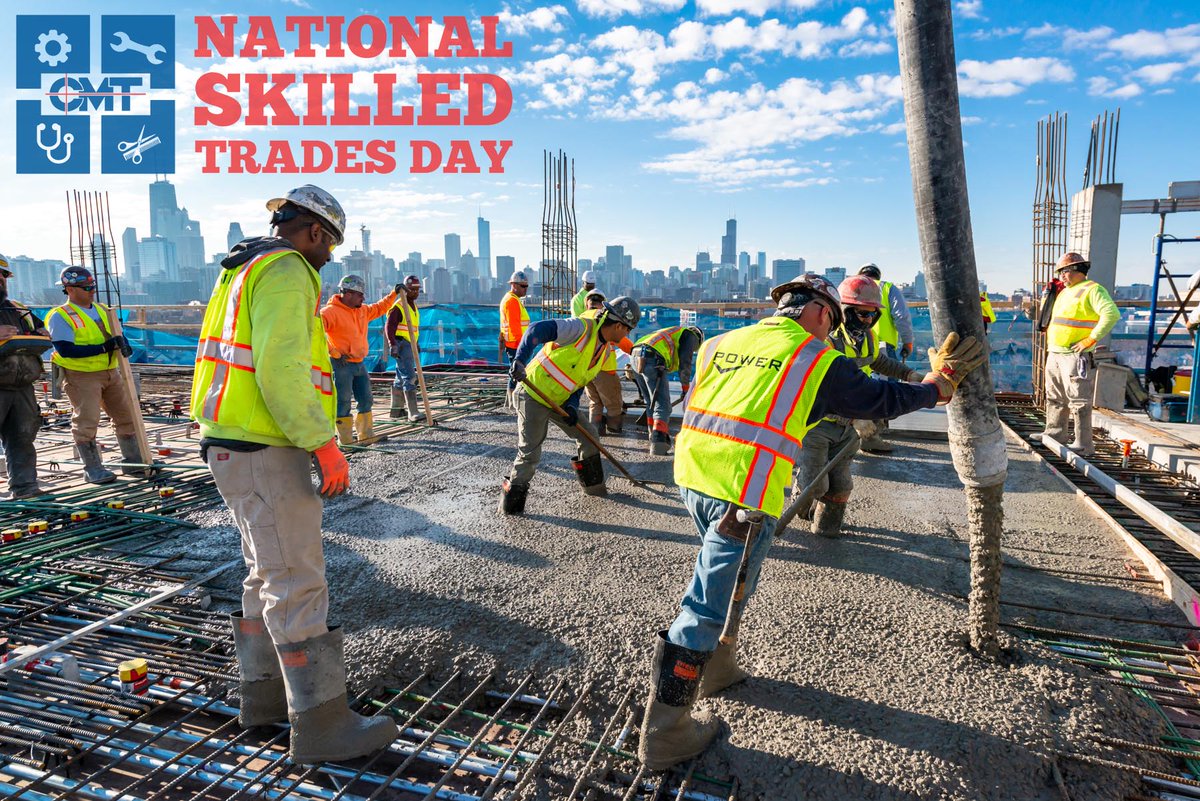 On #NationalSkilledTradesDay we celebrate the trades men and women whose hard work, passion and dedication are an integral part of our company's success. Photo Cred: @ChiPhotoGuy