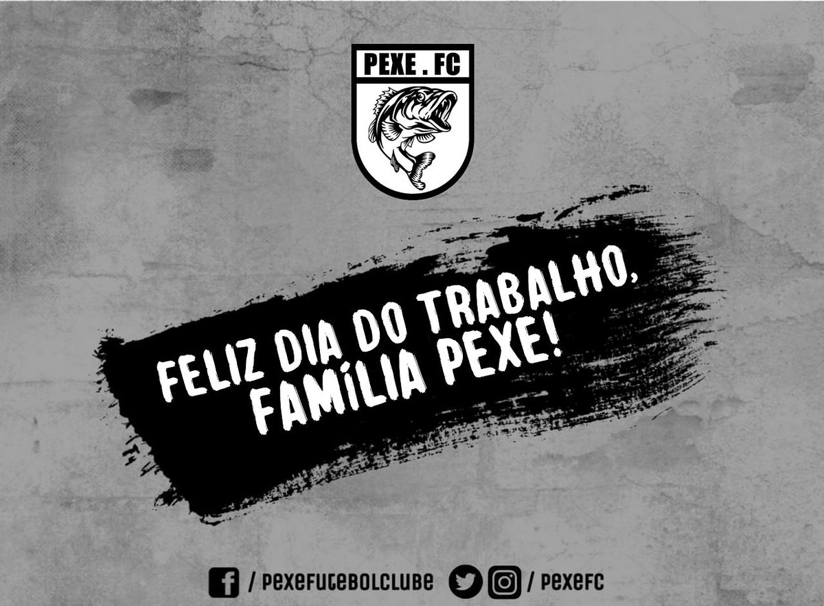 pexefc's tweet photo. 💪 O Pexe FC deseja a todos um Feliz Dia do Trabalho a todos os torcedores e amigos!!!

#JuntosPeloAlvinegro https://t.co/Ww2Hl7j6MF