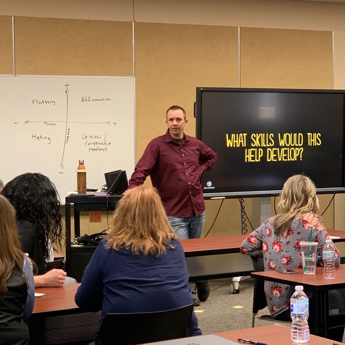 Lisa (@lisaeducate) on Twitter photo Learning about Design Thinking!        John Spencer! Great class #activated brain cells <a href="/spencerideas/">Dr. John Spencer</a> @battlegroundps #learn  <a href="/watts_the_haps/">Stephanie Watts</a> @battlegroundpscte Learning about Design Thinking!        John Spencer! Great class #activated brain cells <a href="/spencerideas/">Dr. John Spencer</a> @battlegroundps #learn  <a href="/watts_the_haps/">Stephanie Watts</a> @battlegroundpscte