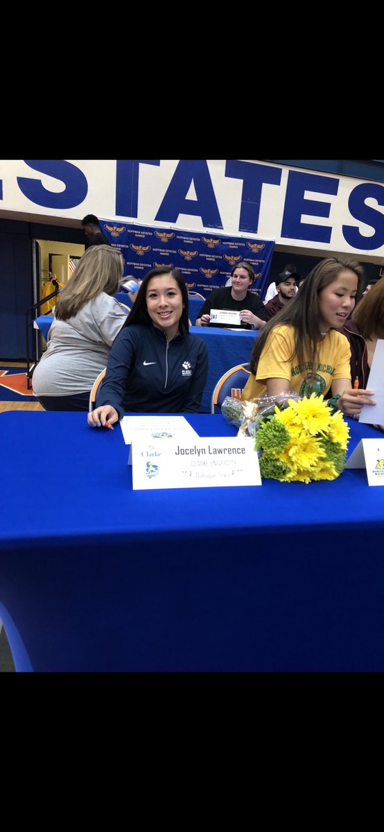 Joce_lawrence's tweet photo. I’m Proud to announce my commitment to @ClarkeU to further my academic and athletic career. I wanna thank my family, friends, teammates and coaches💛 https://t.co/pmerek8NL7