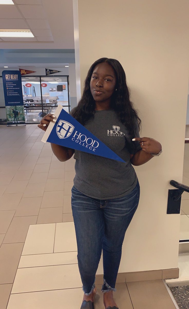 I am proud to start my new journey at HOOD College💙🎉after spending a day at HOOD m I fell in love! I didn’t have any bad experiences! The atmosphere was positive and loving! I am happy to call hood my home for the next 4 years🥰🎉! #hoodproud #Hood2023 💙.