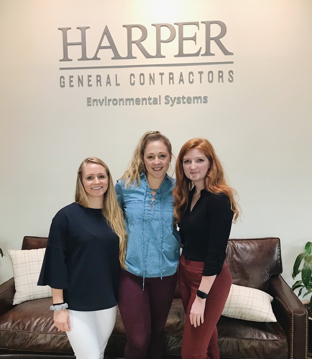 Harper_GC's tweet photo. Today our Environmental Systems Spring co-ops presented their end of rotation submissions. It was a pleasure having these students join our team this semester. Congrats Madison, Alex, and Claudia! https://t.co/KTpmDCVAHH
#harpergc #buildingupeachother #webuildtrust #esd https://t.co/waEHV8MN69