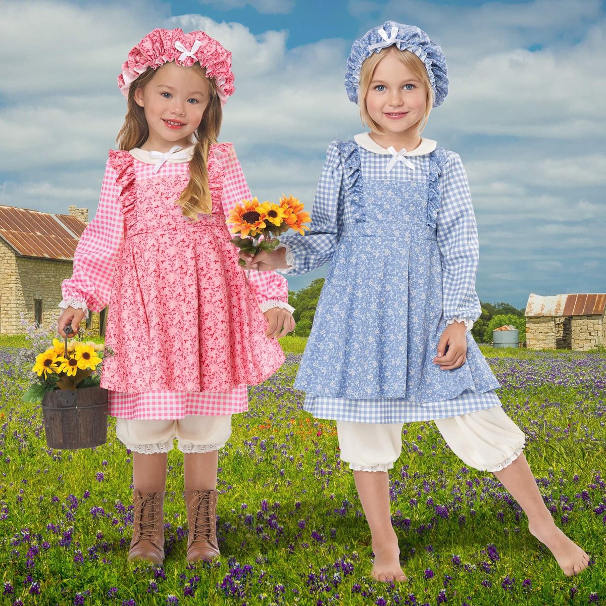 California Costumes Little Prairie Girl Toddler Costume