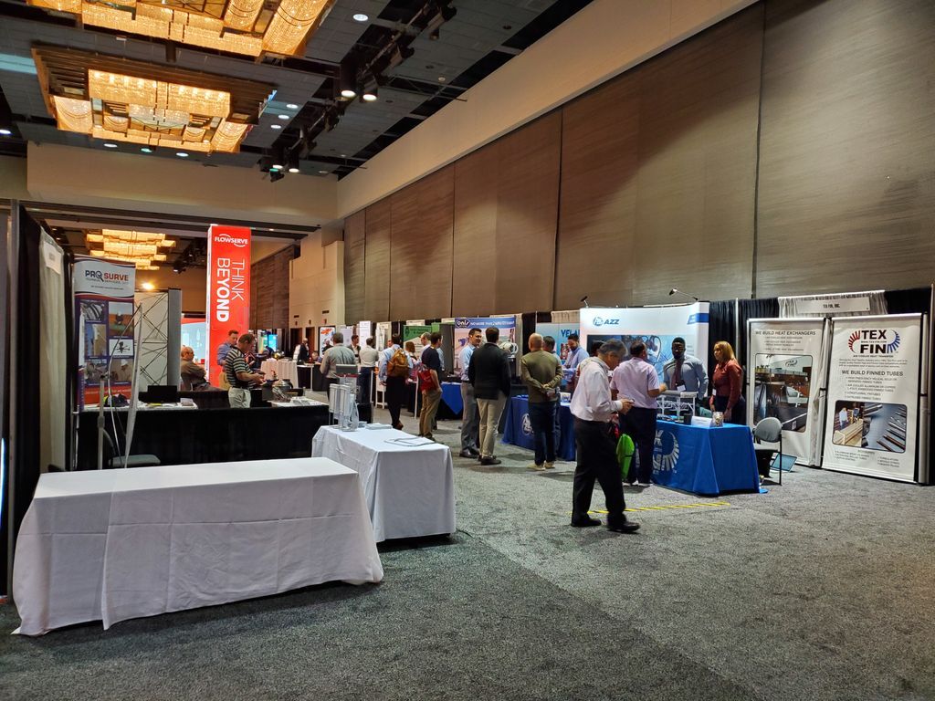 Inspectioneer's tweet image. Enjoying our first day at #RefComm Galveston 2019. Stop and say hi if you see Inspectioneering!