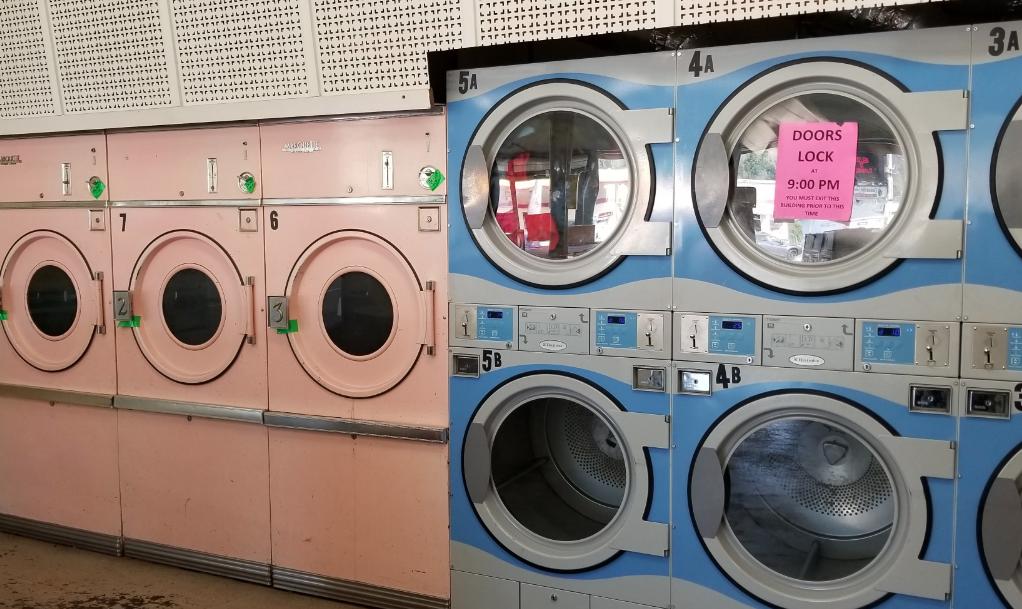 AltheaNetwork's tweet photo. The doors might lock at 9:00pm, but #Althea will keep powering the internet which powers the cameras keeping an eye on those dryers. #SwitchToAlthea https://t.co/DF1blBUATM