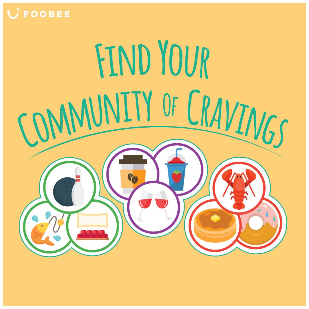 There are dozens of cravings to choose from on Foobee! Choose your current 3 cravings and start swiping away! Who knows who awaits away on the app! 😍Download the app today! onelink.to/foobee