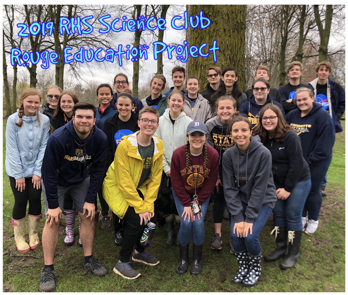 Rouge Education Project Field Study Trip!🔬🌳🦂🐌🦆 #rougeeducationproject #scienceclub #wyandotte <a href="/wpsrhs/">Roosevelt HighSchool</a> <a href="/bearscienceclub/">RHS Science Club</a> <a href="/RHSWyNews/">WyNews</a> <a href="/wps/">Wyandotte Public Schools</a> <a href="/RougeFriends/">Friends of the Rouge</a>