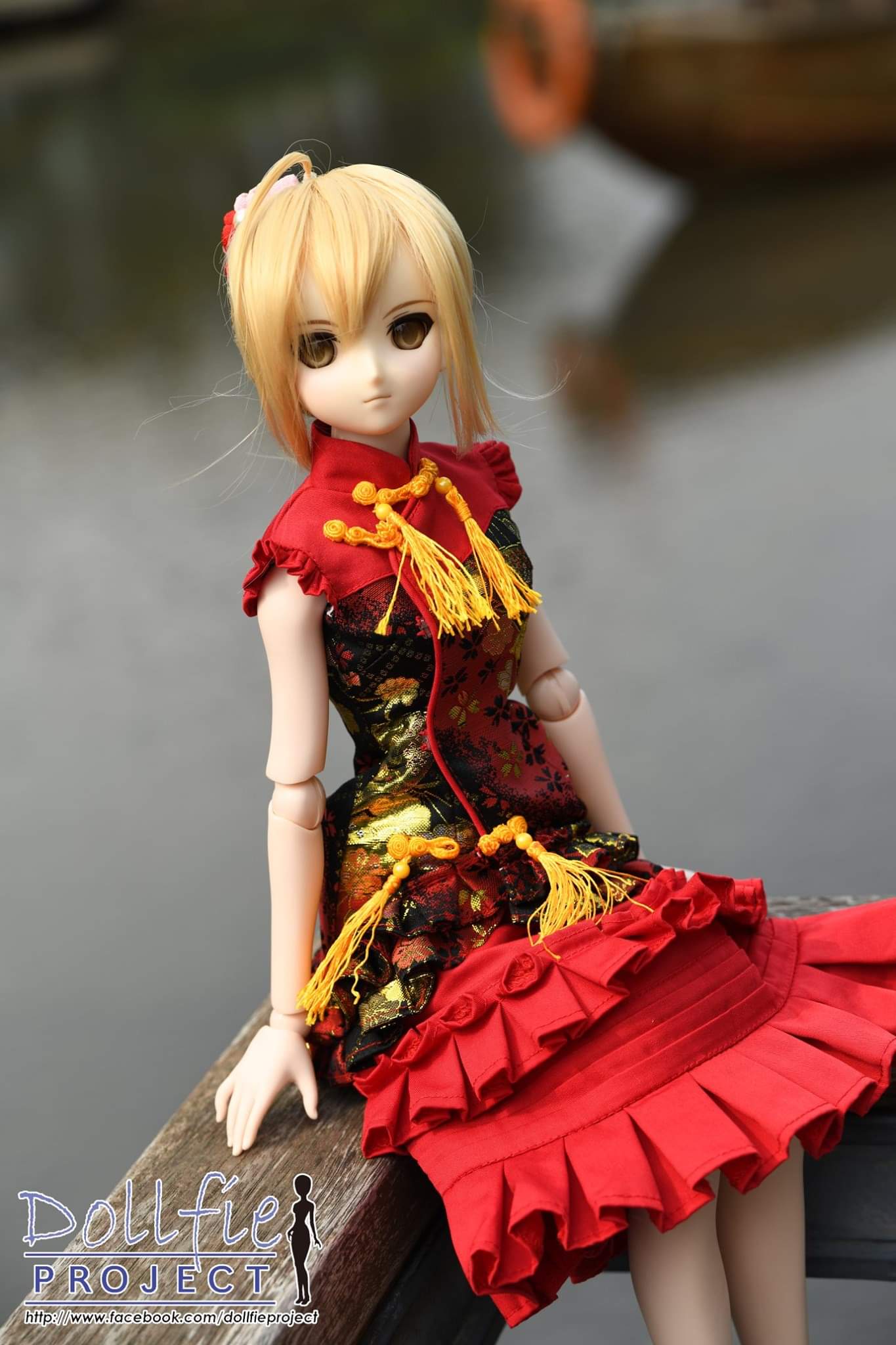 Chinese One Piece Dress – Dollfie Project