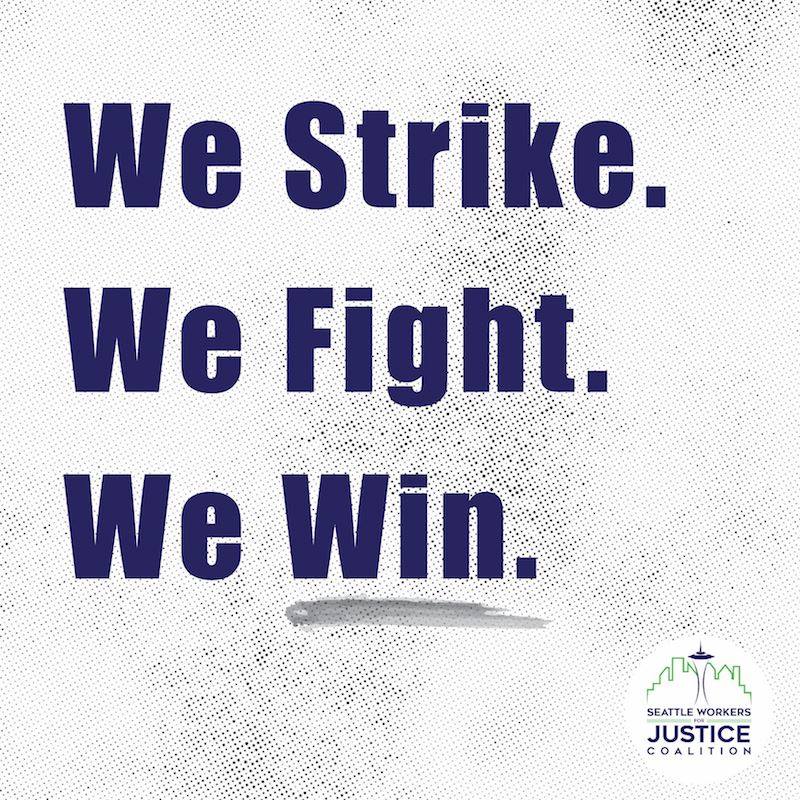 SeattleWorkers's tweet image. #Seattle workers are united. We are ready to fight for fair workplaces!